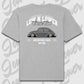 T-Shirt Personalisiert grau, VW, BMW, Mercedes, Audi