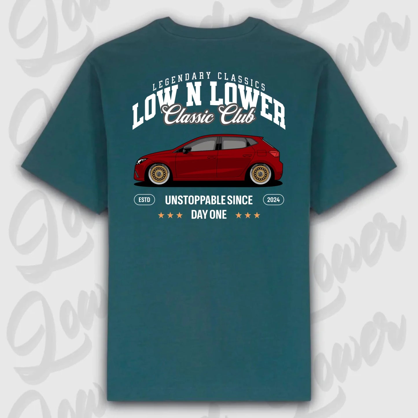 T-Shirt Personalisiert grün, VW, BMW, Mercedes, Audi
