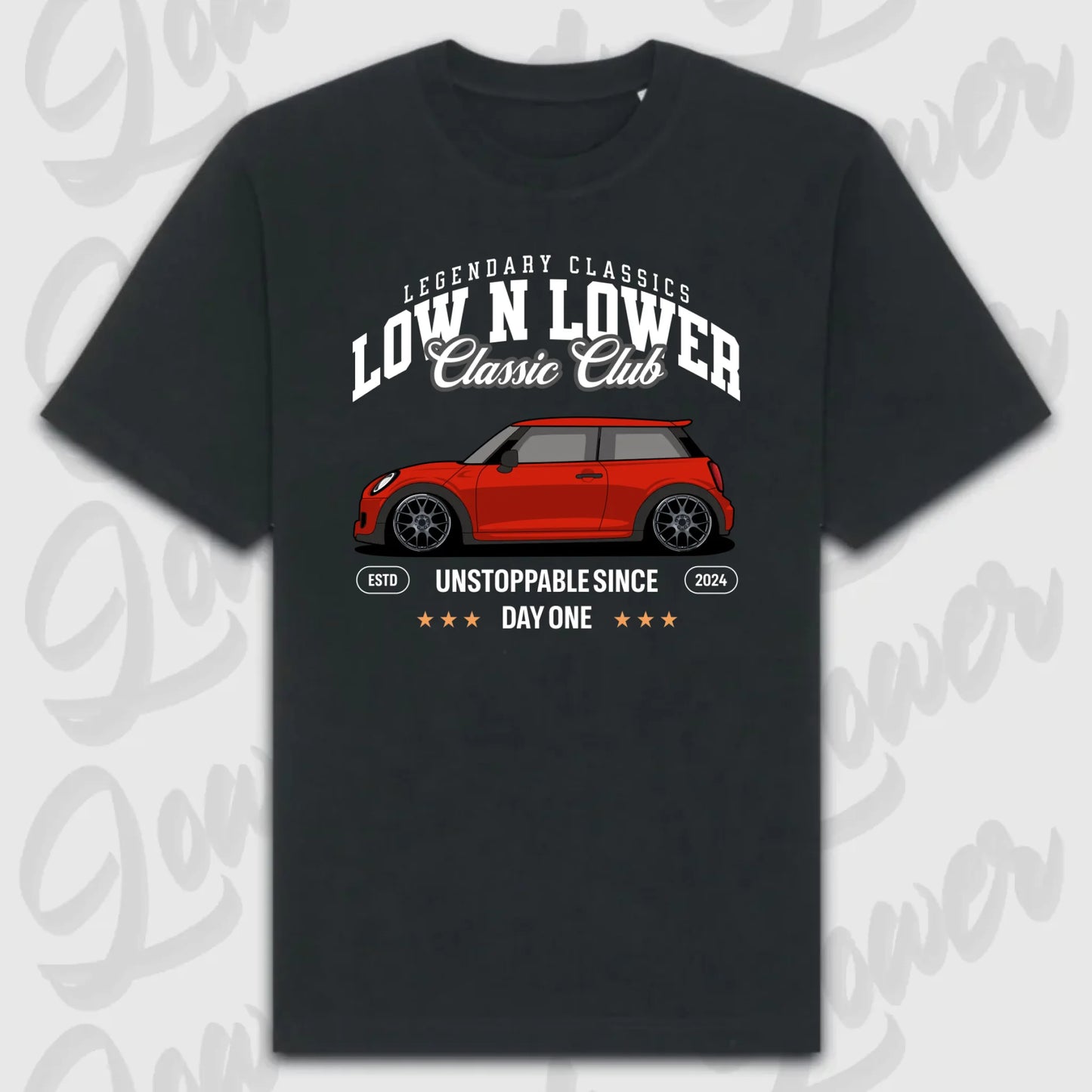 T-Shirt Personalisiert Schwarz, VW, BMW, Mercedes, Audi