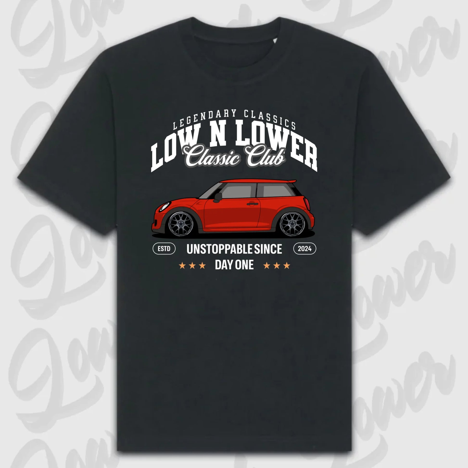 T-Shirt Personalisiert Schwarz, VW, BMW, Mercedes, Audi