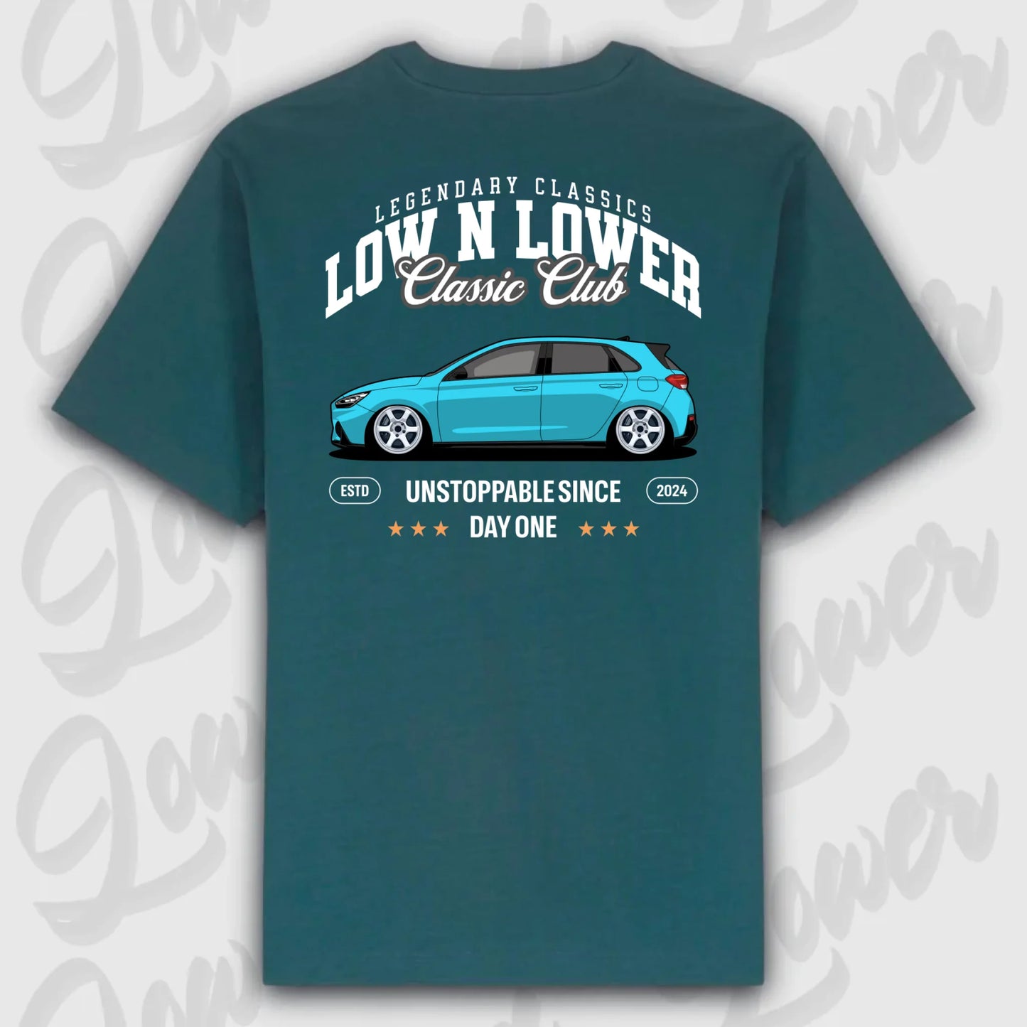 T-Shirt Personalisiert grün, VW, BMW, Mercedes, Audi