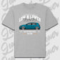 T-Shirt Personalisiert grau, VW, BMW, Mercedes, Audi