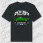 T-Shirt Personalisiert Schwarz, VW, BMW, Mercedes, Audi
