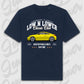 T-Shirt Personalisiert blau, VW, BMW, Mercedes, Audi