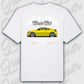 T-Shirt Personalisiert weiß, VW, BMW, Mercedes, Audi