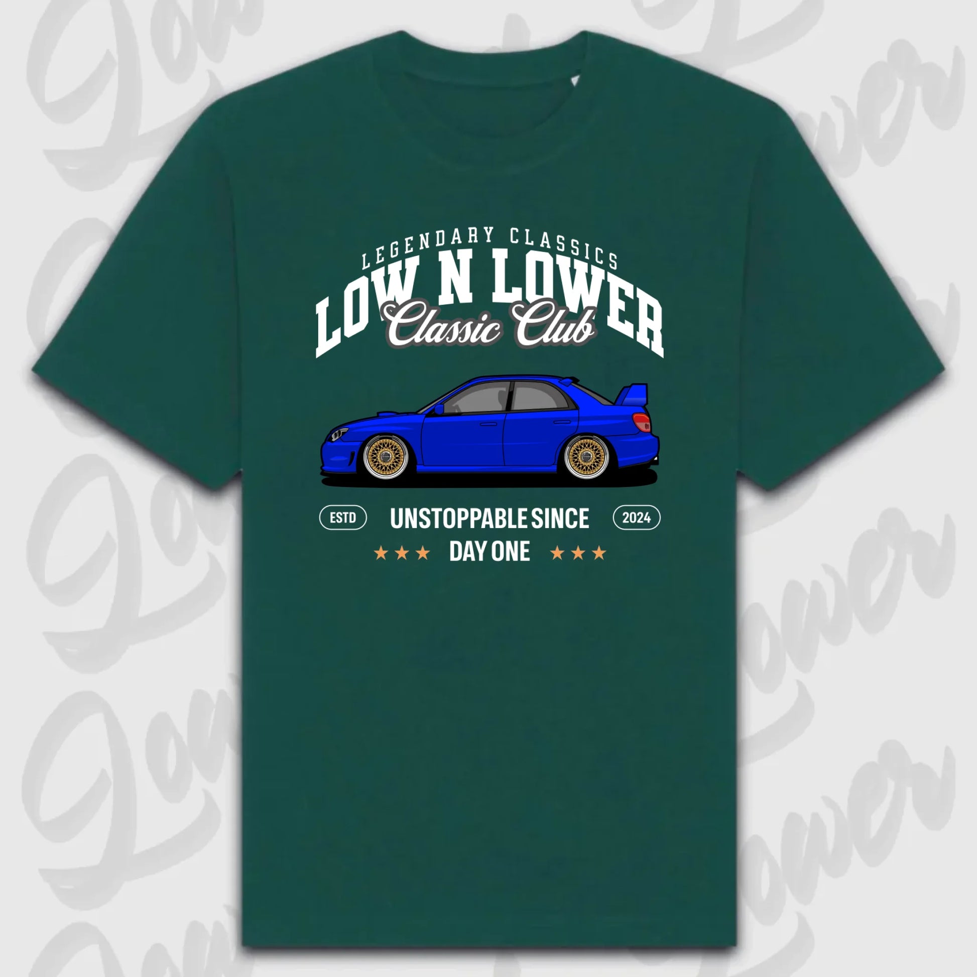 T-Shirt Personalisiert grün, VW, BMW, Mercedes, Audi