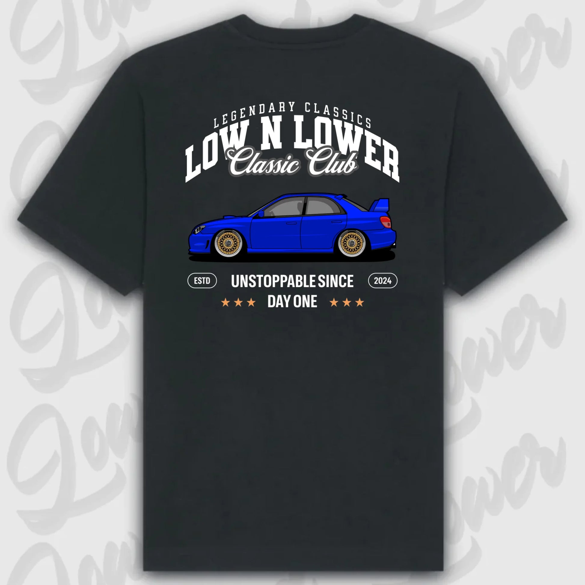 T-Shirt Personalisiert Schwarz, VW, BMW, Mercedes, Audi