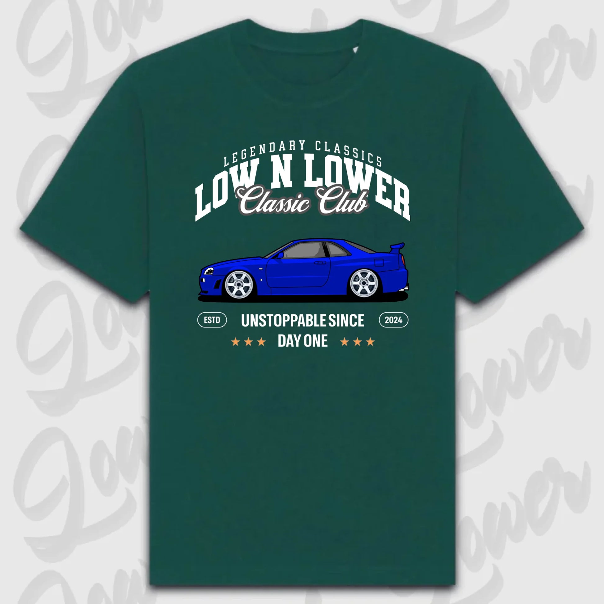 T-Shirt Personalisiert grün, VW, BMW, Mercedes, Audi