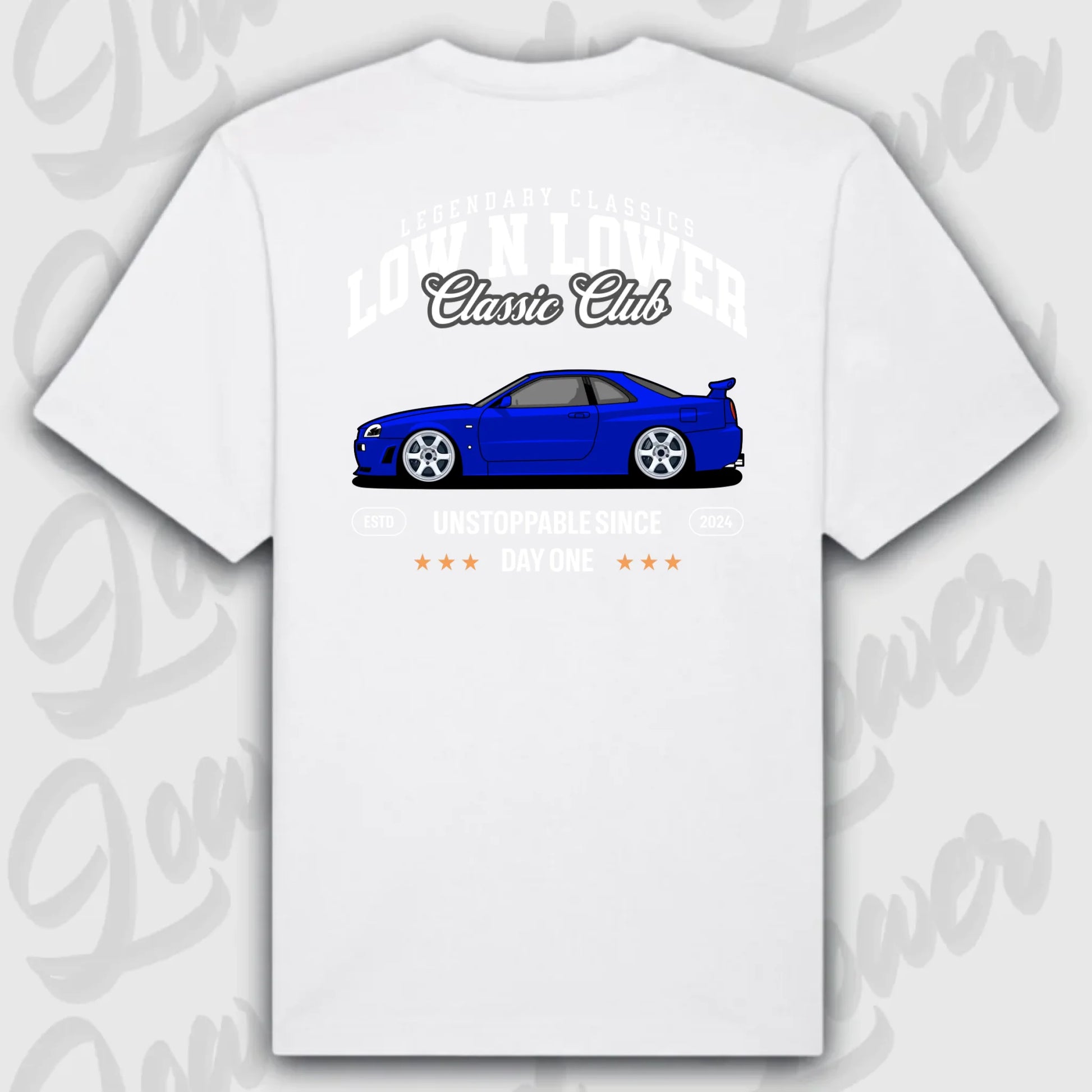 T-Shirt Personalisiert weiß, VW, BMW, Mercedes, Audi