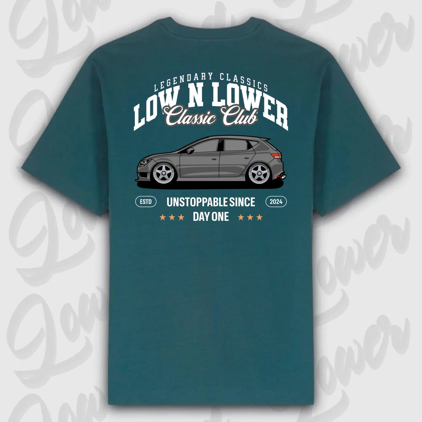 T-Shirt Personalisiert grün, VW, BMW, Mercedes, Audi