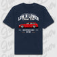 T-Shirt Personalisiert blau, VW, BMW, Mercedes, Audi