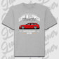 T-Shirt Personalisiert grau, VW, BMW, Mercedes, Audi