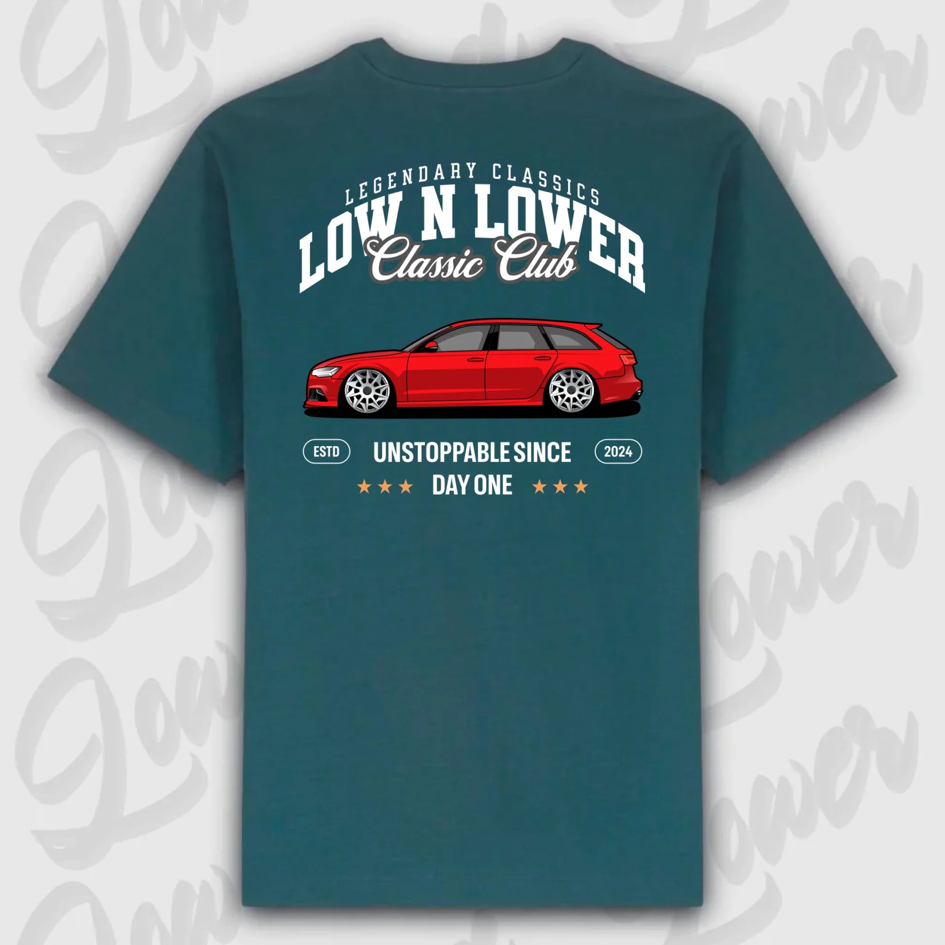T-Shirt Personalisiert grün, VW, BMW, Mercedes, Audi