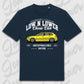 T-Shirt Tuning Cars, Personalisiert Blau, VW, BMW, Audi, Mercedes, Autos