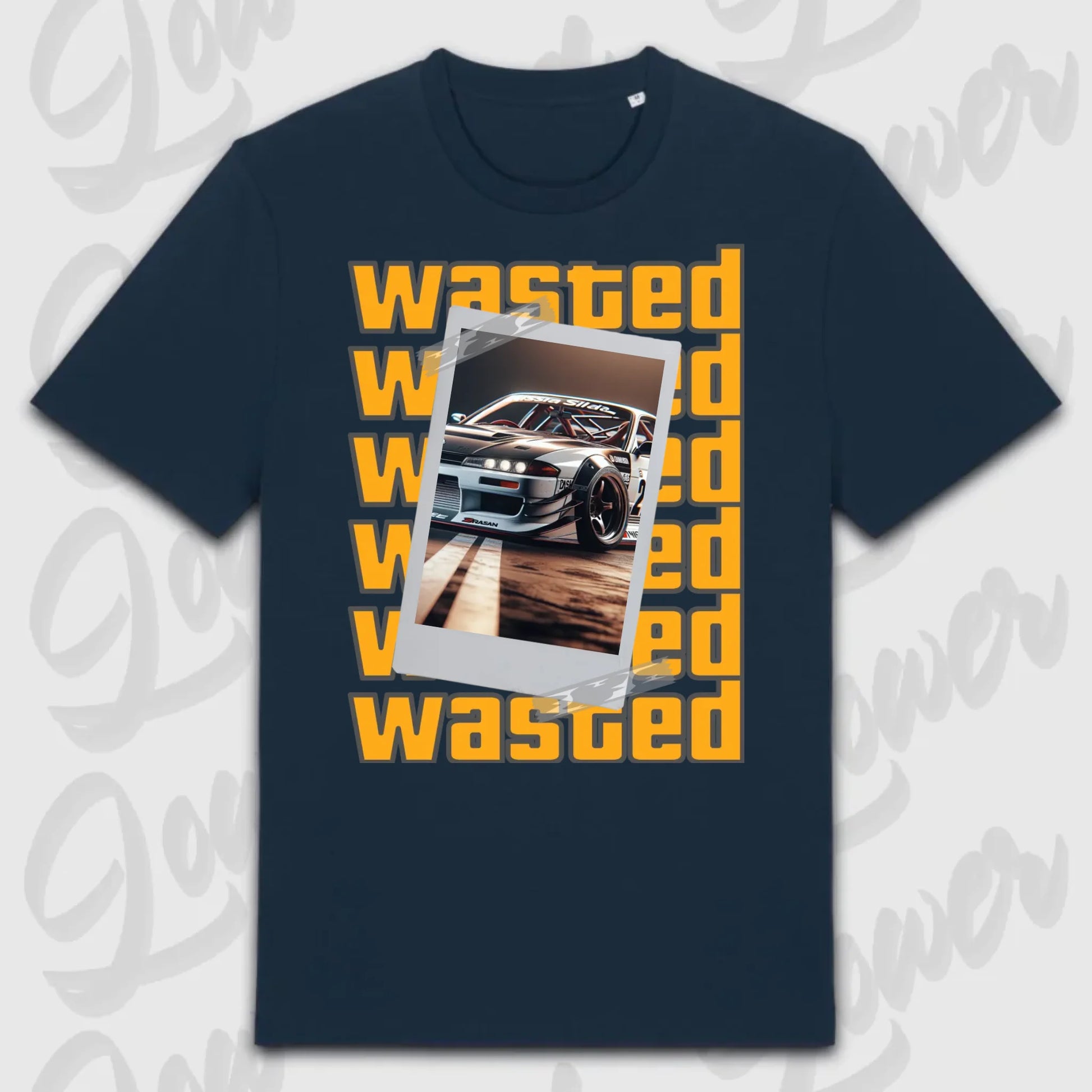T-Shirt Tuning Cars, Personalisiert Blau, VW, BMW, Audi, Mercedes, Autos