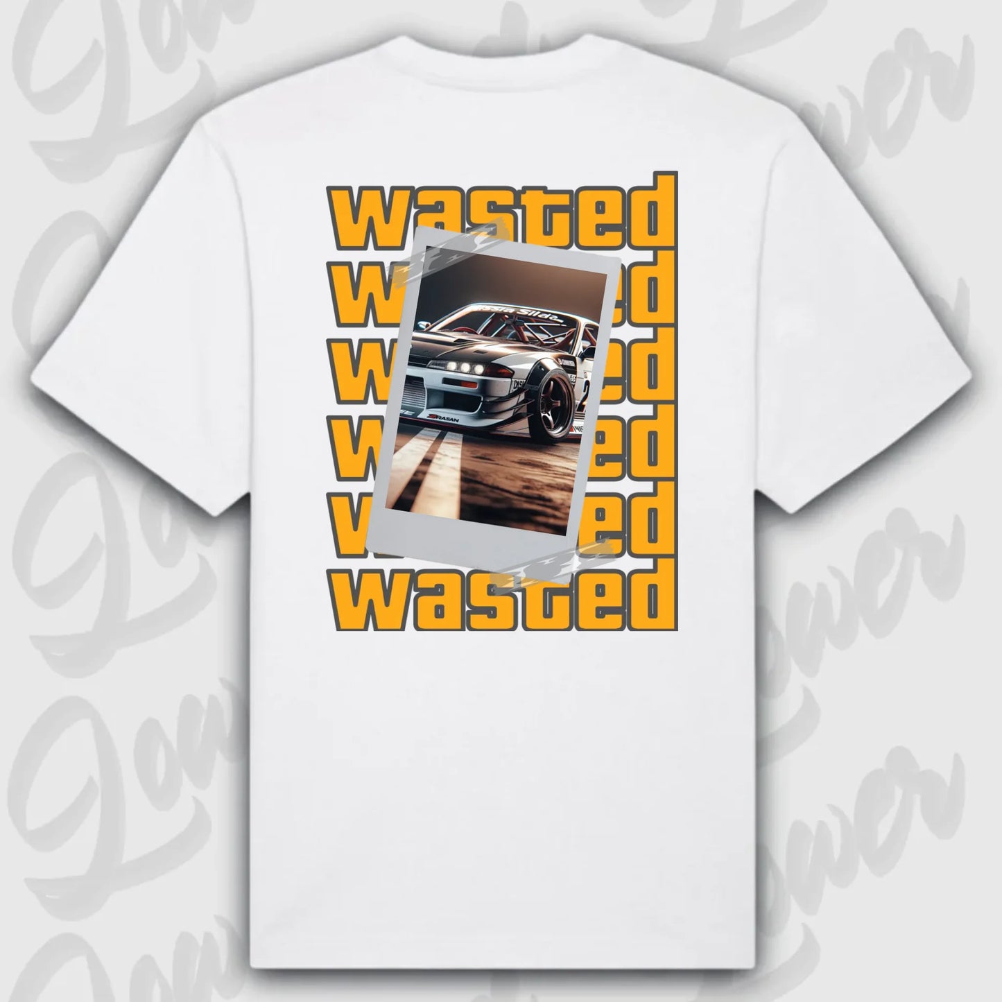 T-Shirt Personalisiert weiß, VW, BMW, Mercedes, Audi