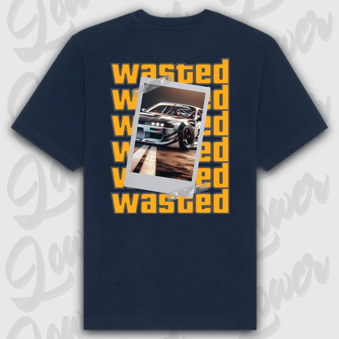 T-Shirt Personalisiert blau, VW, BMW, Mercedes, Audi