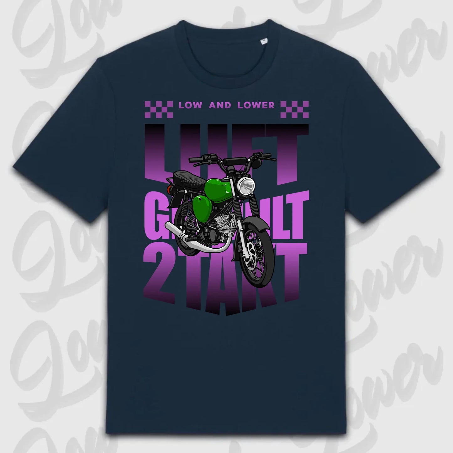 T-Shirt Tuning Cars, Personalisiert Blau, VW, BMW, Audi, Mercedes, Autos