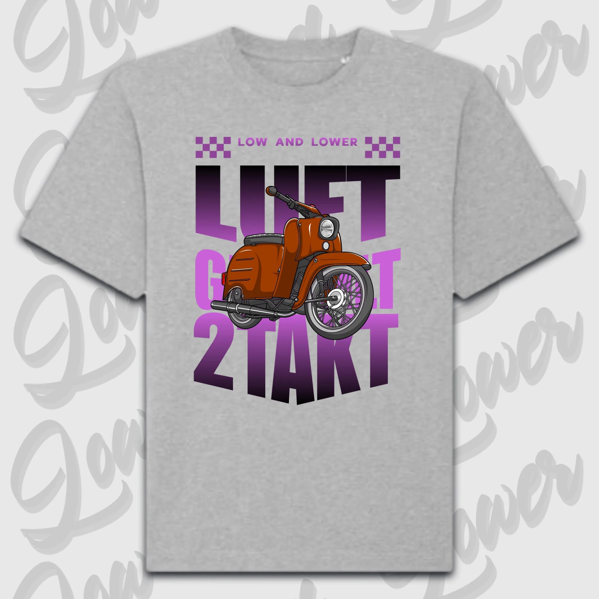 T-Shirt Personalisiert grau, VW, BMW, Mercedes, Audi