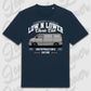 T-Shirt Tuning Cars, Personalisiert Blau, VW, BMW, Audi, Mercedes, Autos