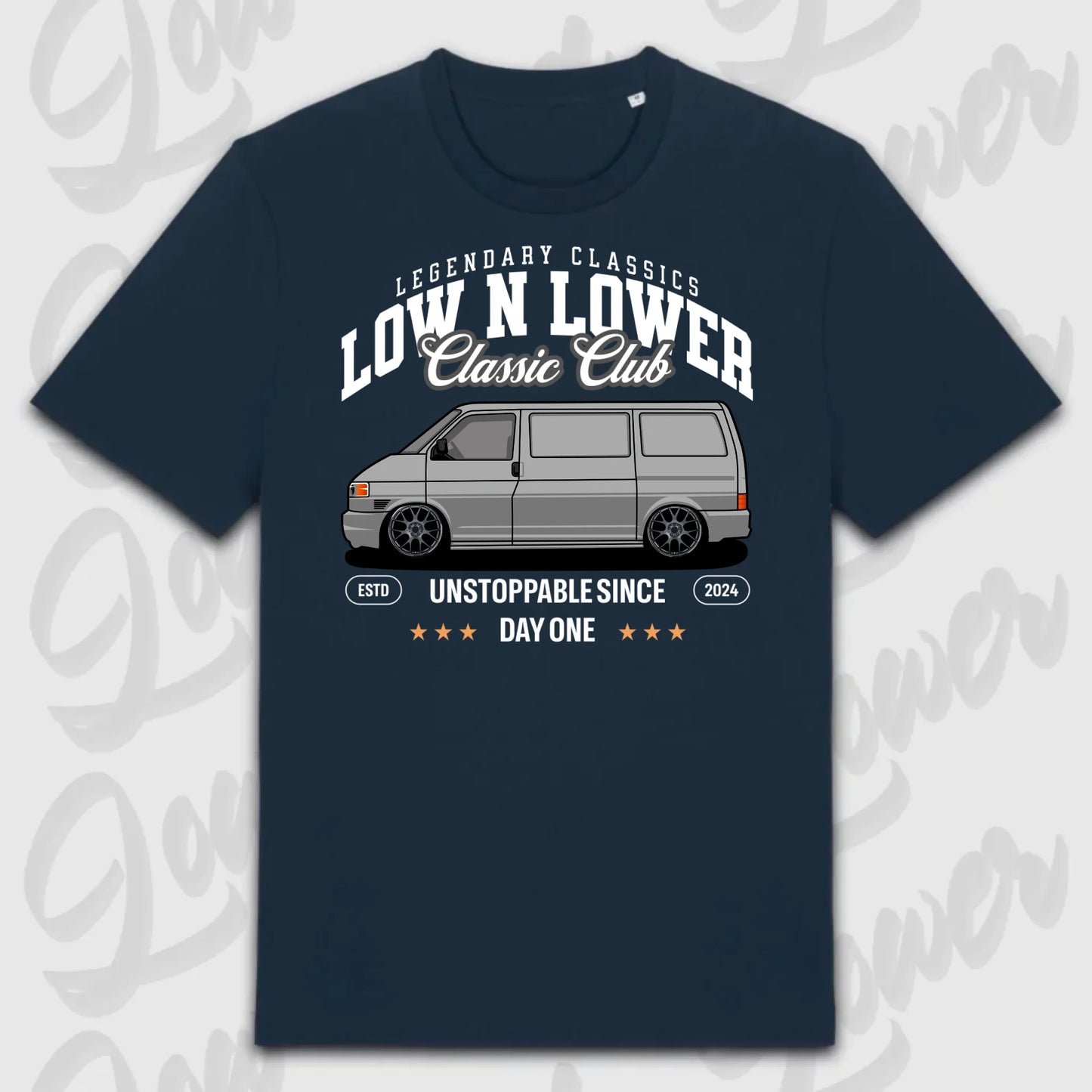 T-Shirt Tuning Cars, Personalisiert Blau, VW, BMW, Audi, Mercedes, Autos