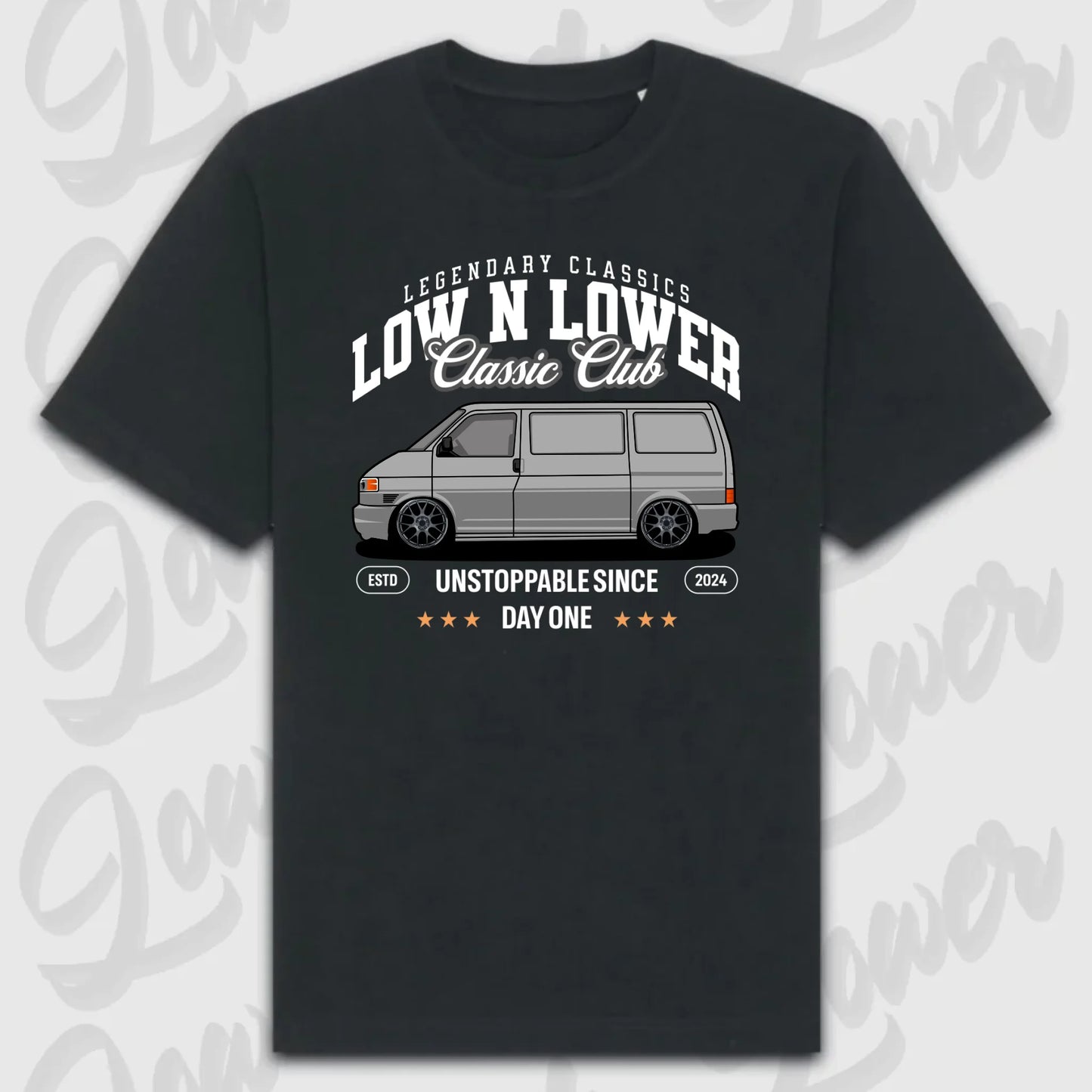 T-Shirt Personalisiert Schwarz, VW, BMW, Mercedes, Audi