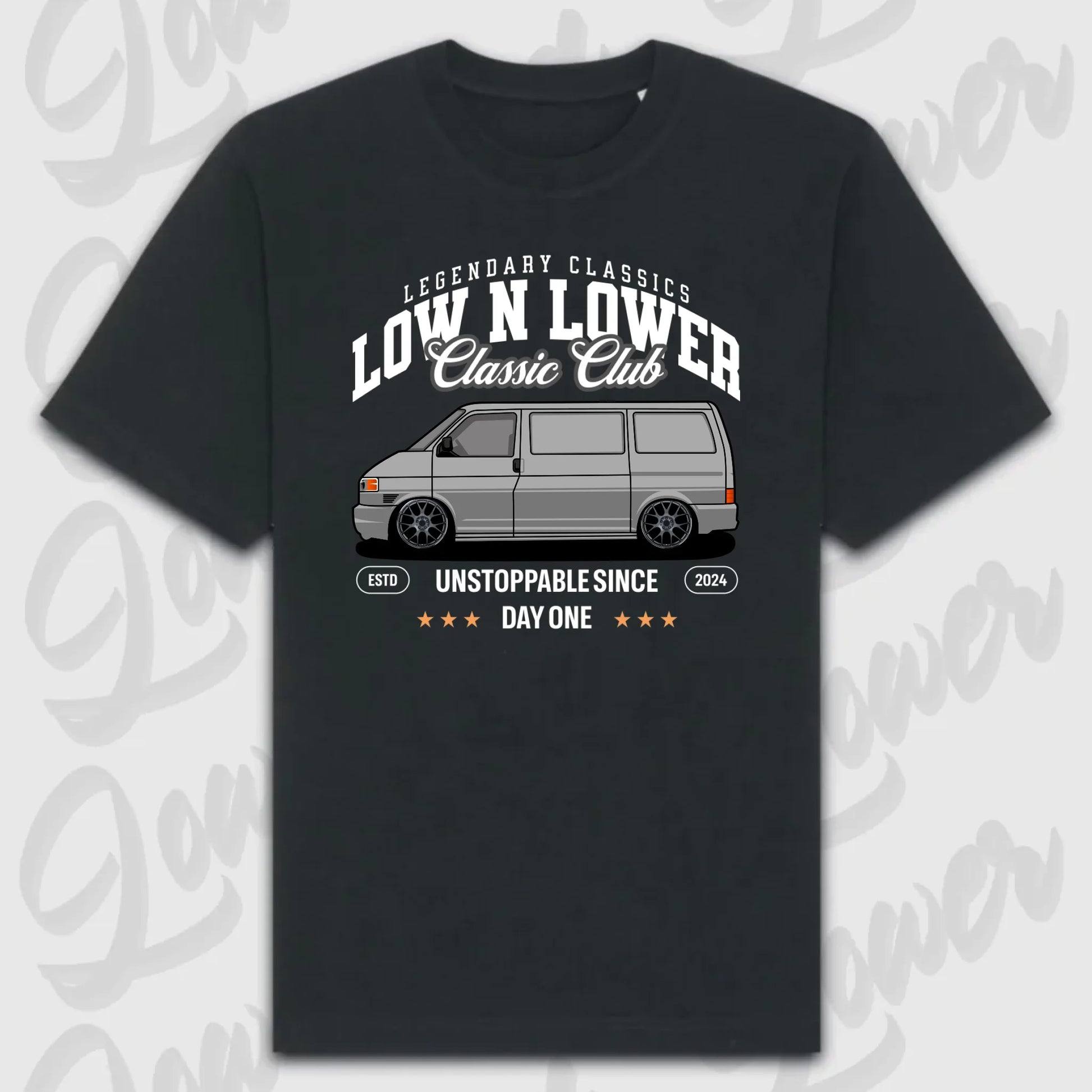 T-Shirt Personalisiert Schwarz, VW, BMW, Mercedes, Audi