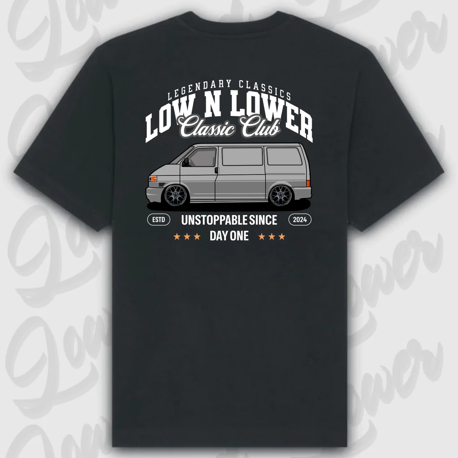 T-Shirt Personalisiert Schwarz, VW, BMW, Mercedes, Audi