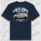 T-Shirt Personalisiert blau, VW, BMW, Mercedes, Audi