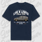T-Shirt Personalisiert blau, VW, BMW, Mercedes, Audi