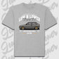 T-Shirt Personalisiert grau, VW, BMW, Mercedes, Audi