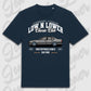 T-Shirt Tuning Cars, Personalisiert Blau, VW, BMW, Audi, Mercedes, Autos