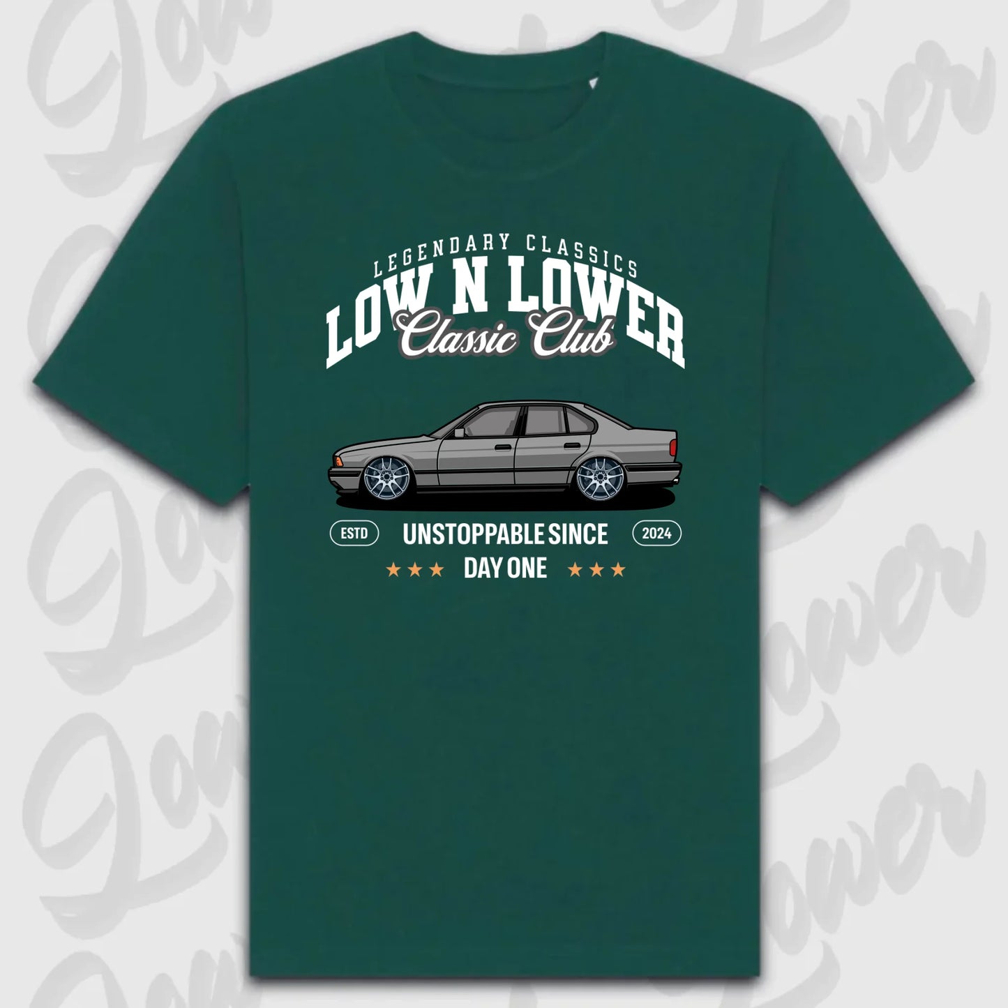 T-Shirt Personalisiert grün, VW, BMW, Mercedes, Audi