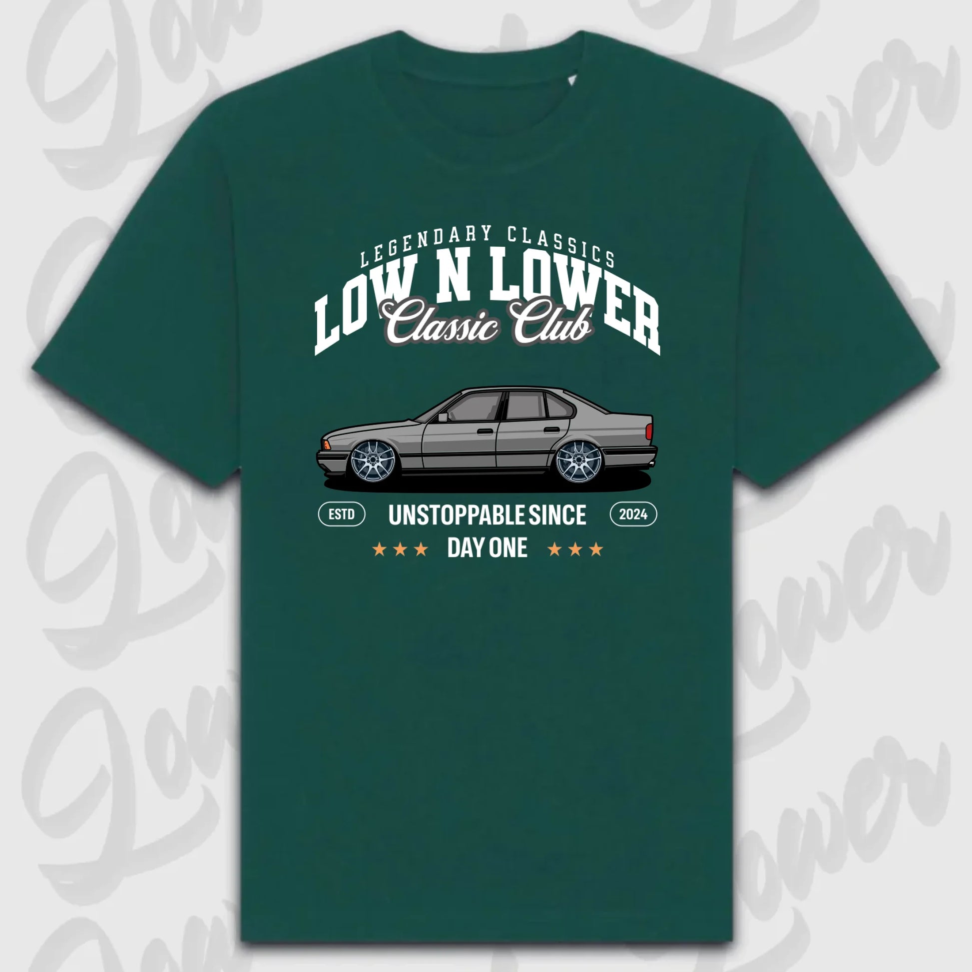 T-Shirt Personalisiert grün, VW, BMW, Mercedes, Audi