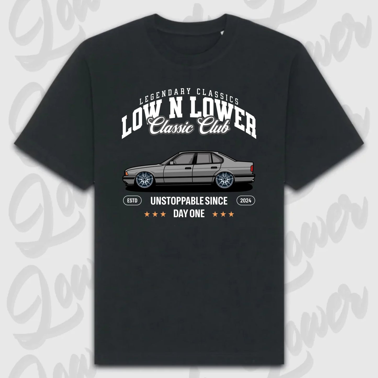 T-Shirt Personalisiert Schwarz, VW, BMW, Mercedes, Audi