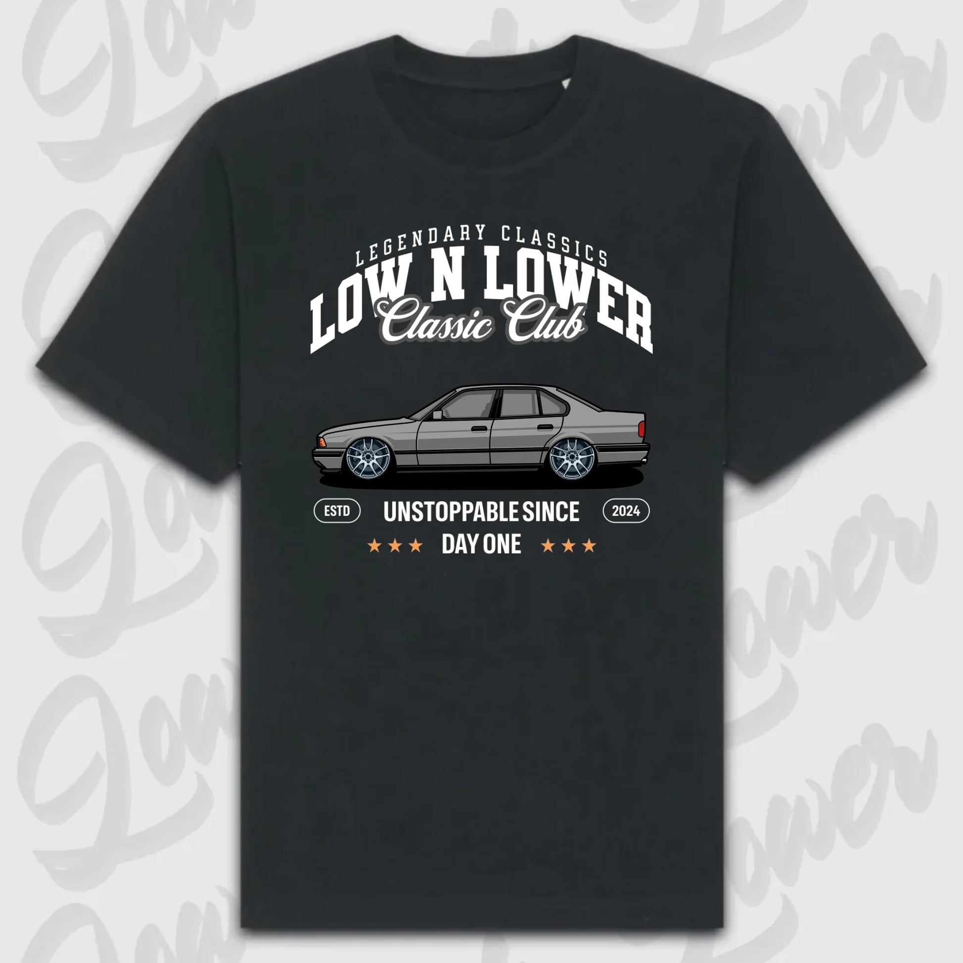 T-Shirt Personalisiert Schwarz, VW, BMW, Mercedes, Audi