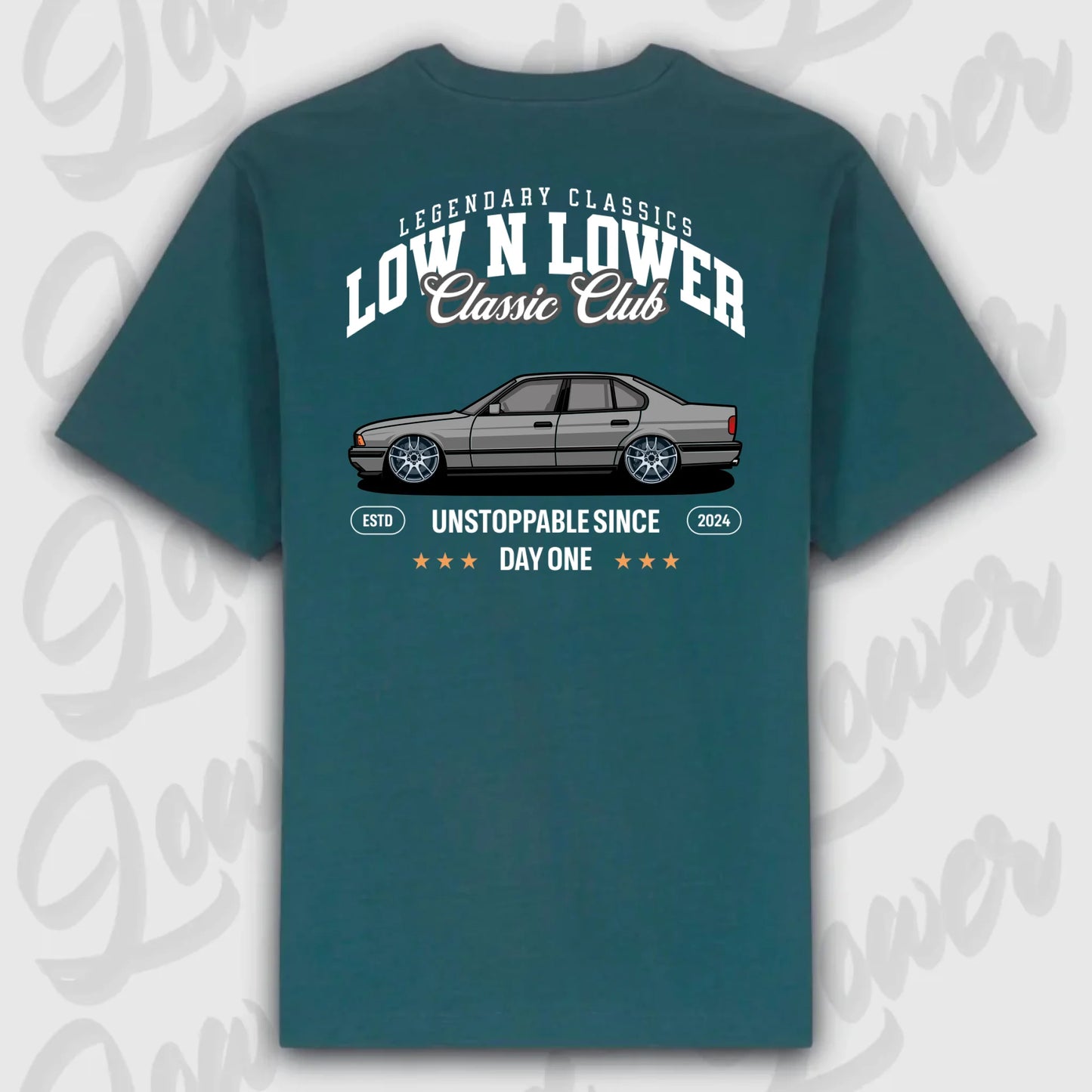 T-Shirt Personalisiert grün, VW, BMW, Mercedes, Audi