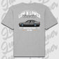 T-Shirt Personalisiert grau, VW, BMW, Mercedes, Audi