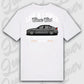 T-Shirt Tuning Cars, Personalisiert weiß Rückseite, VW, B