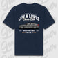 T-Shirt Personalisiert blau, VW, BMW, Mercedes, Audi