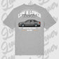 T-Shirt Tuning Cars, Personalisiert grau Rückseite, VW, B