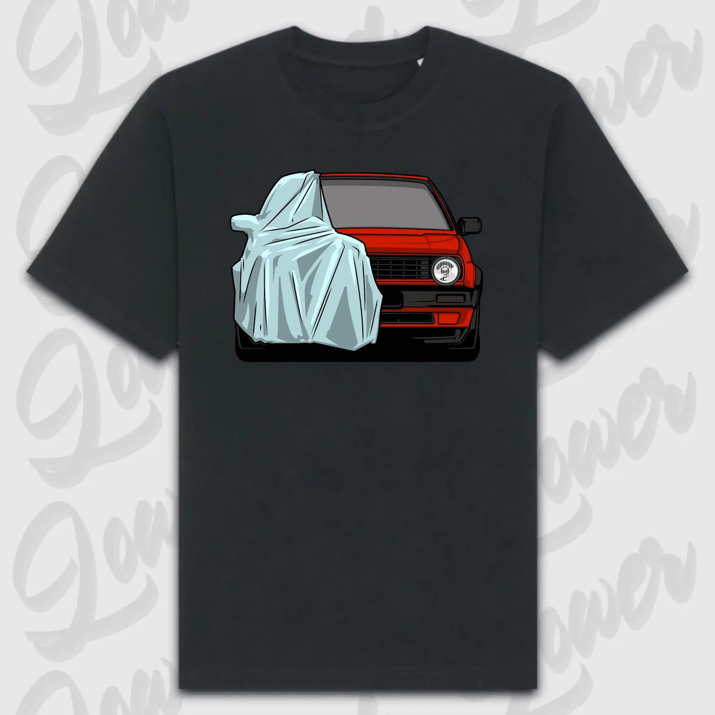 T-Shirt Personalisiert Schwarz, VW, BMW, Mercedes, Audi