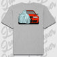 T-Shirt Personalisiert grau, VW, BMW, Mercedes, Audi