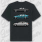 T-Shirt Personalisiert Schwarz, VW, BMW, Mercedes, Audi