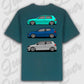 T-Shirt Personalisiert grün, VW, BMW, Mercedes, Audi