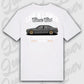 T-Shirt Tuning Cars, Personalisiert weiß Rückseite, VW, B
