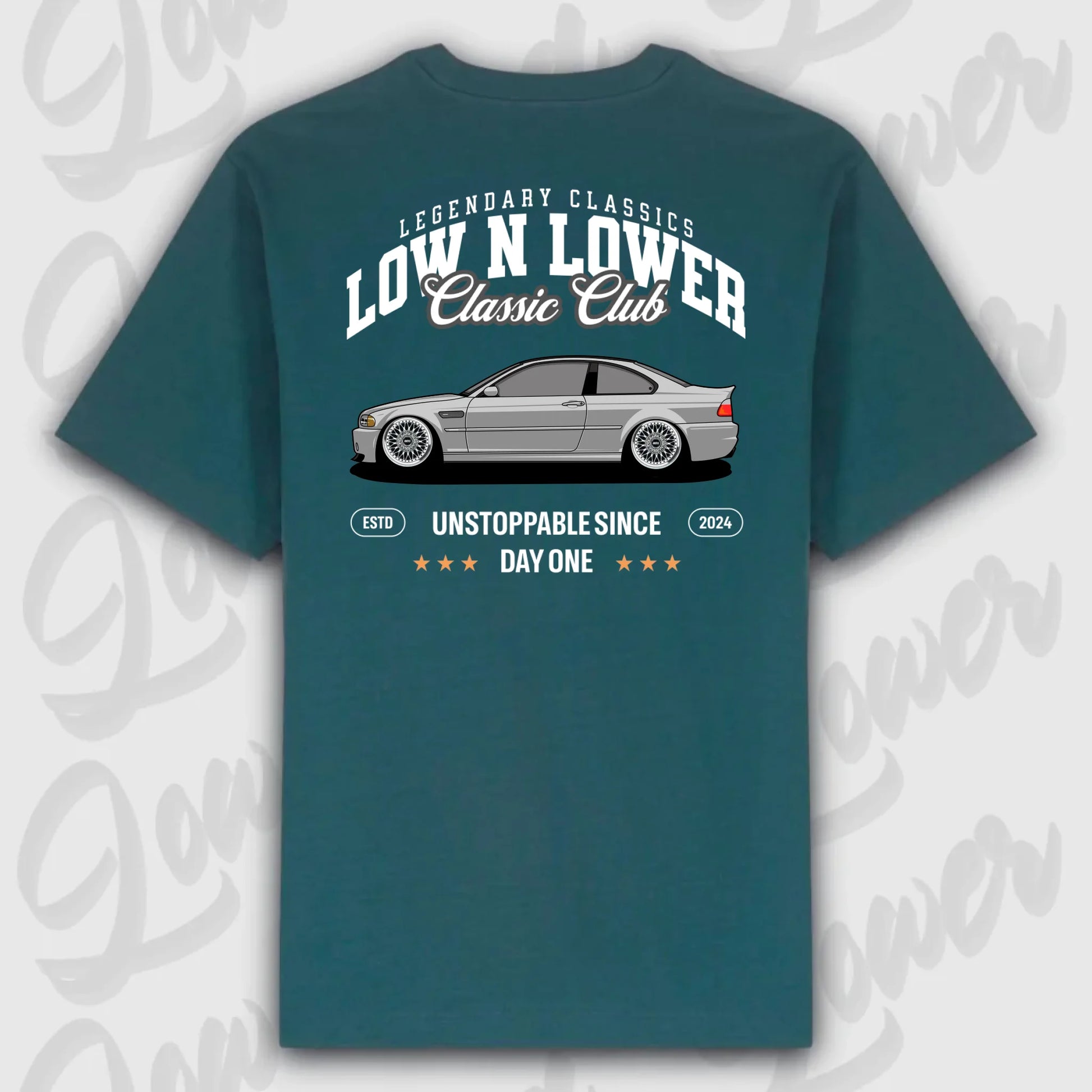 T-Shirt Personalisiert grün, VW, BMW, Mercedes, Audi