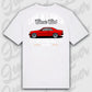 T-Shirt Tuning Cars, Personalisiert weiß Rückseite, VW, B