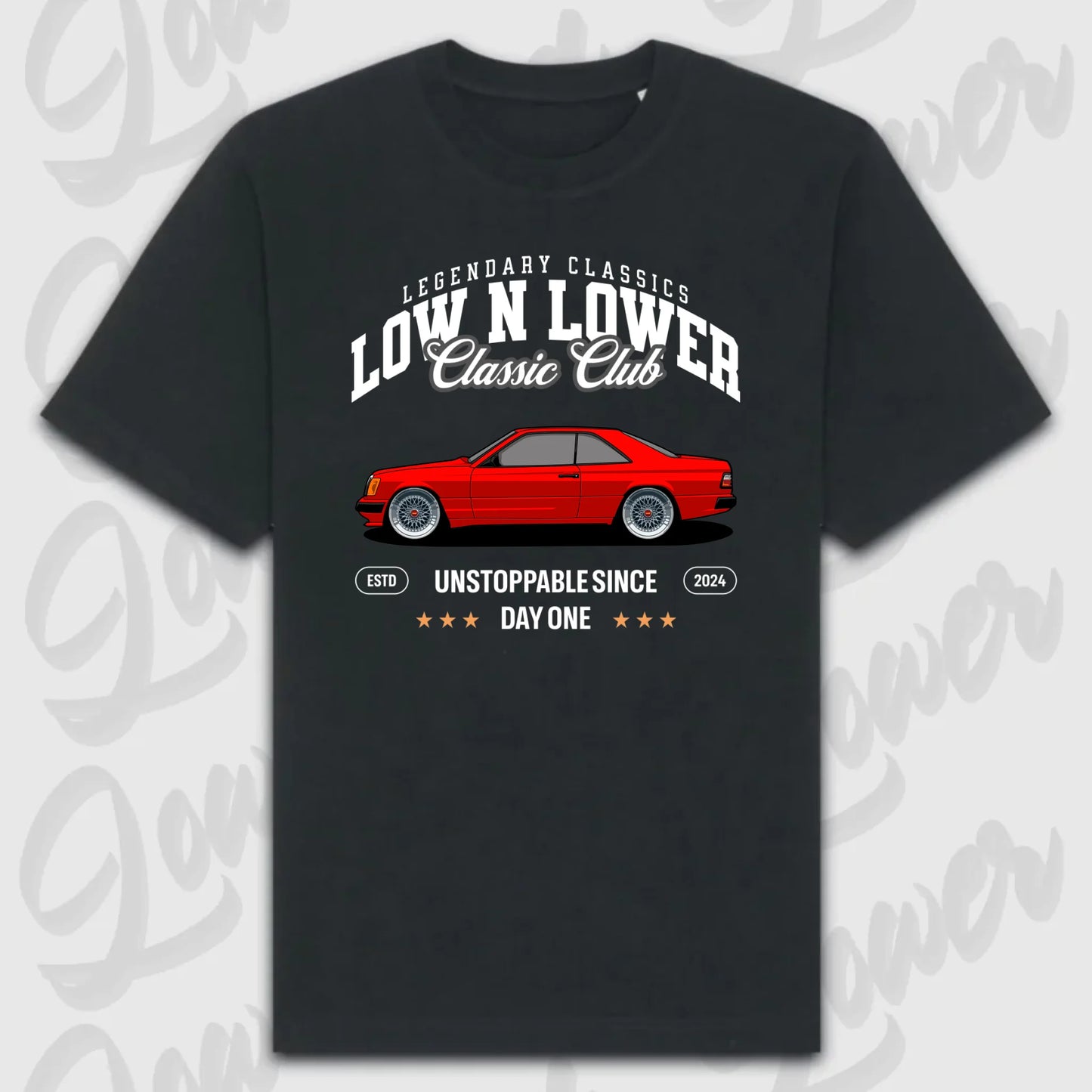 T-Shirt Personalisiert Schwarz, VW, BMW, Mercedes, Audi