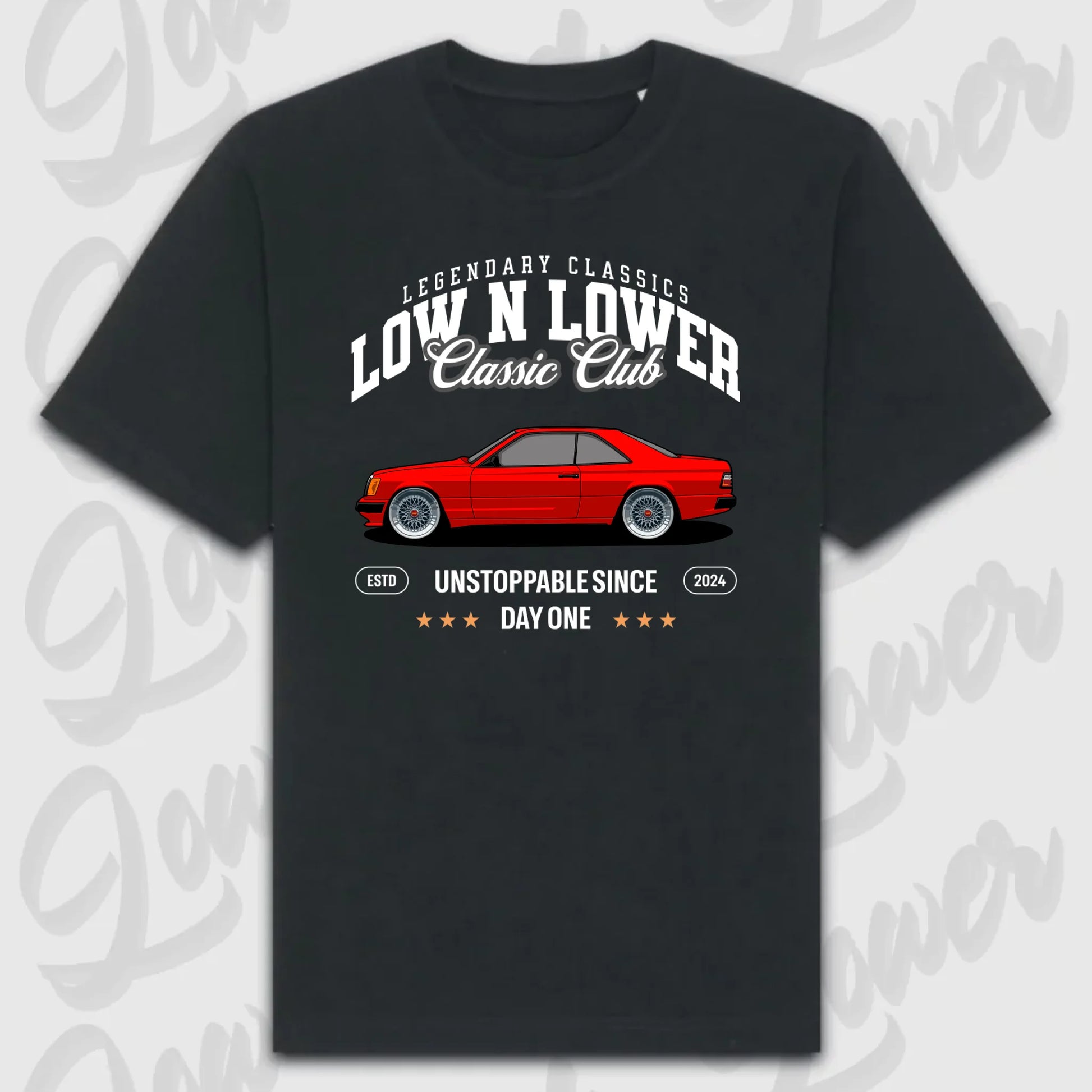 T-Shirt Personalisiert Schwarz, VW, BMW, Mercedes, Audi
